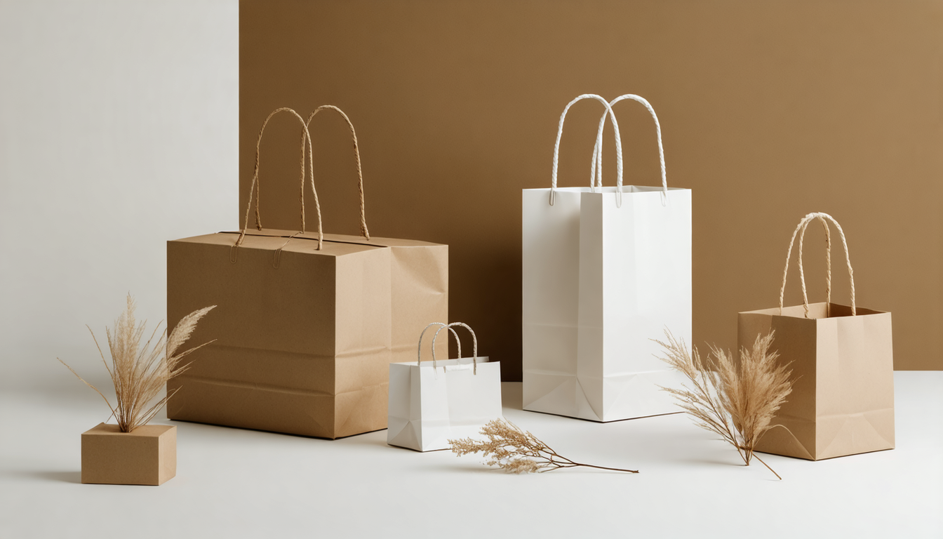 Eco-friendly minimalist fashion packaging