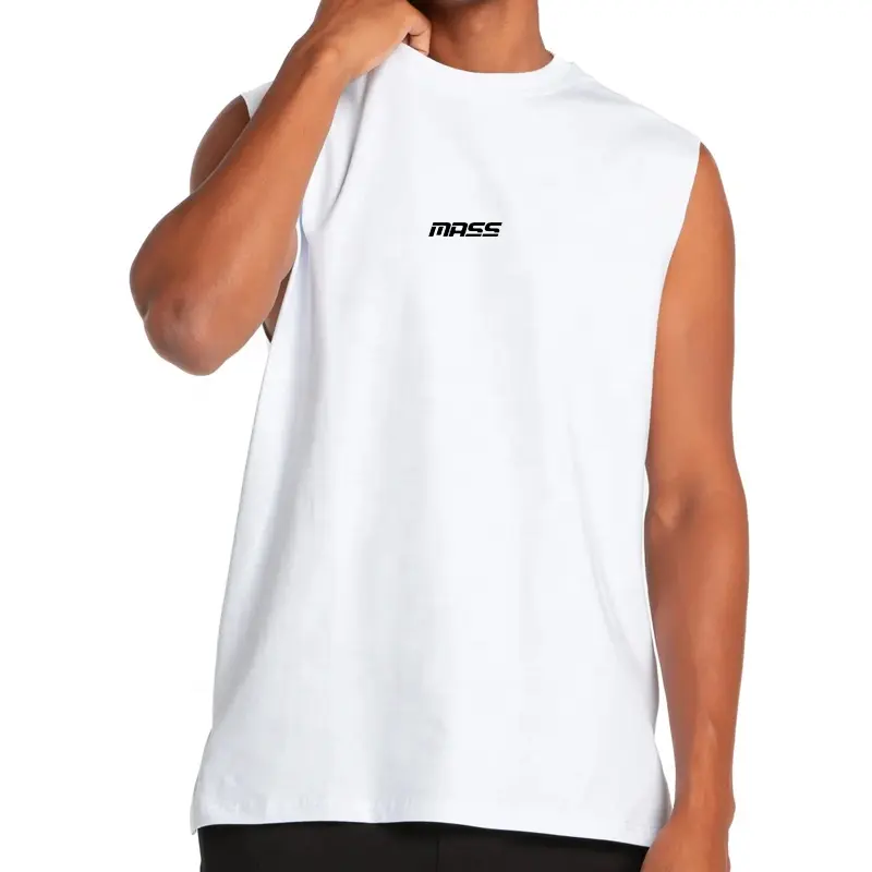 Custom men's compression fitness tank