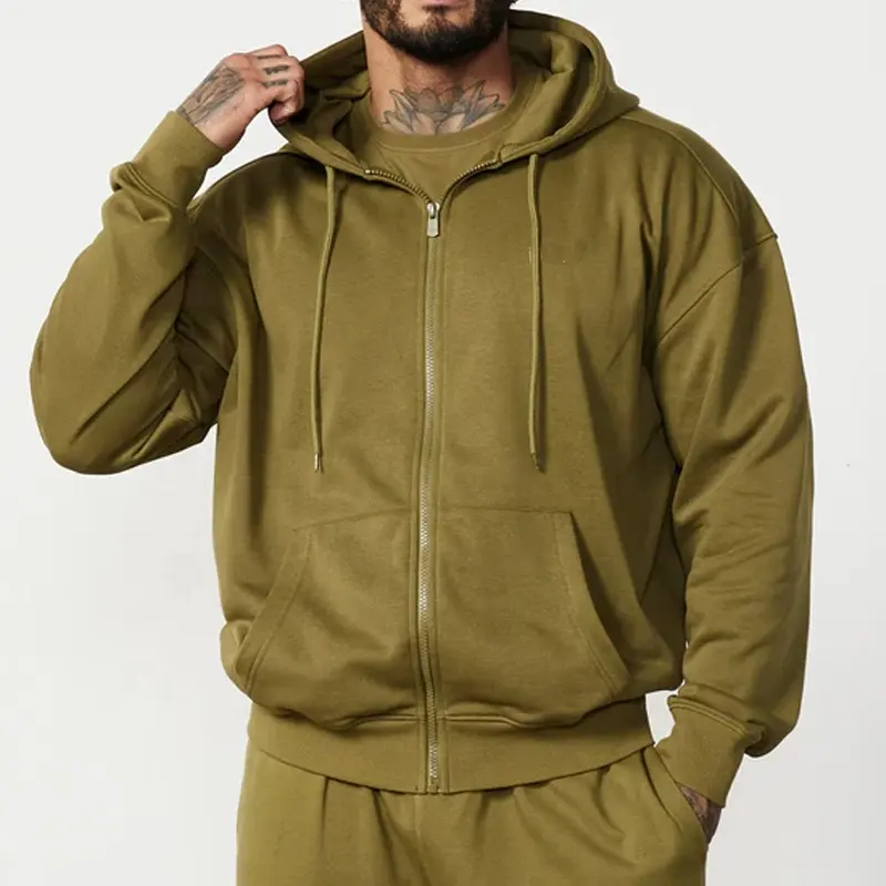 Customized service and sample confirmation for men's hoodies