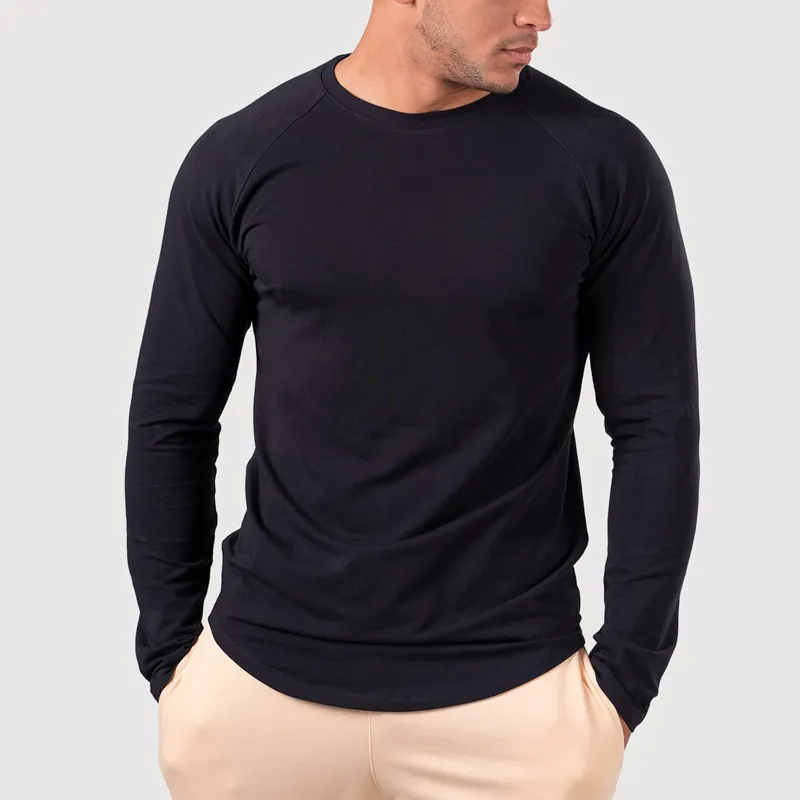 Compression long sleeve fitness running shirt