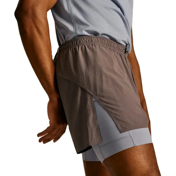 Quick dry training shorts elastic waistband